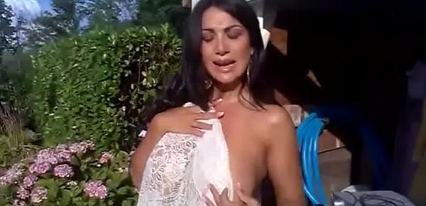  Marika Fruscio Topless Boobs Hot